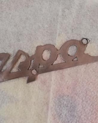 LOGO FREGIO VESPA 150 VBB VBA EPOCA ORIGINALE