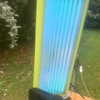 Lettino lampada abbronzante solarium