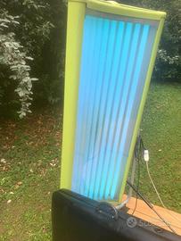 Lettino lampada abbronzante solarium