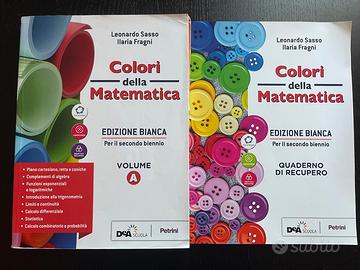 Libro superiori Colori della matematica ed bianca