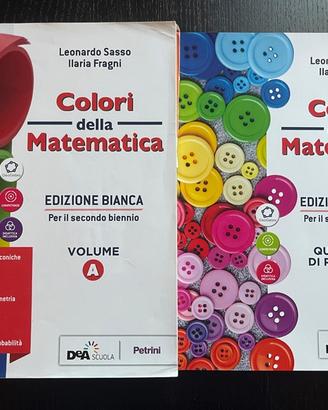 Libro superiori Colori della matematica ed bianca