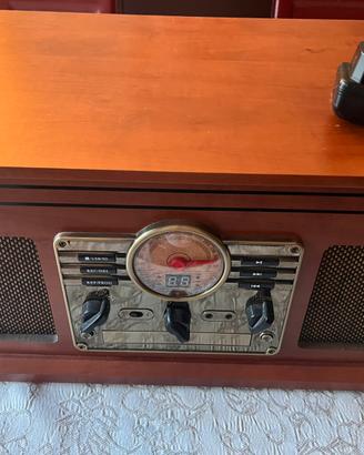 Giradischi/radio/CD/USB