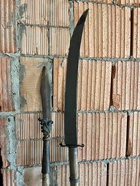 Collezione falce messoria e falce fienaia vintage