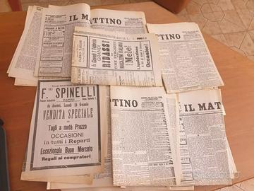 Lotto n. 15 giornali " Il Mattino " - Gennaio 1900