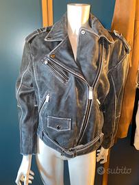 My essential wardrobe- Chiodo in pelle donna