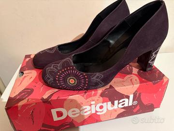 Décolleté in suede Desigual - n.38