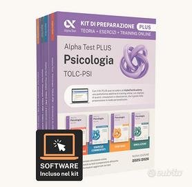 kit alpha test preparazione TOLC-PSI