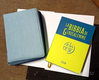 La Bibbia di Gerusalemme ediz. studio + custodia