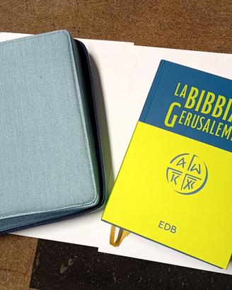 La Bibbia di Gerusalemme ediz. studio + custodia
