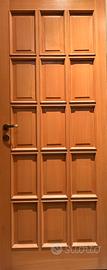 4 Porte in legno massello