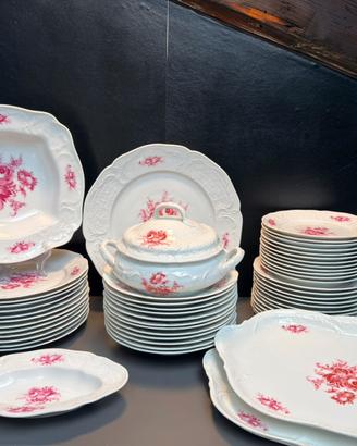 Servizio Rosenthal Sanssouci Fiori Magenta