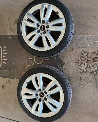 Set cerchi+gomme invernali MINI F56-F55-F57
