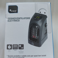 Termoventilatore elettrico Cristal