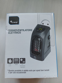 Termoventilatore elettrico Cristal