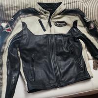 SPIDI Giacca pelle moto, cafè Racer, tg.M, belliss