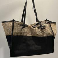 Shopper Gianni Chiarini nero/beige