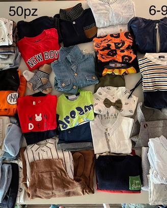 Abbigliamento assortito 6-9 m uomo