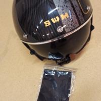 Casco jet carbo SWM nuovo
