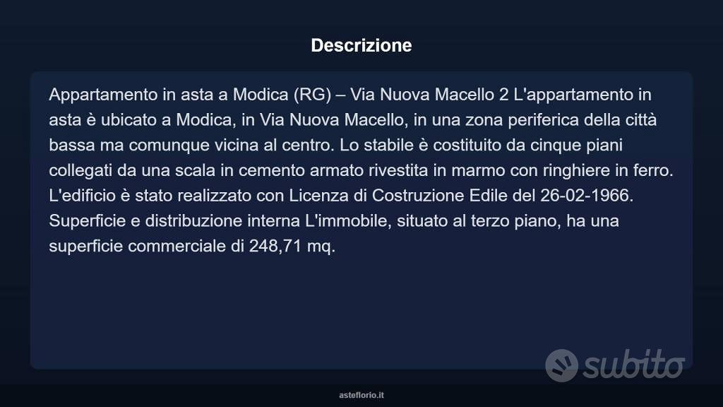 Appartamento – RG - Vista 3