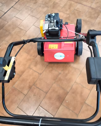 scarifica  con motore a benzina