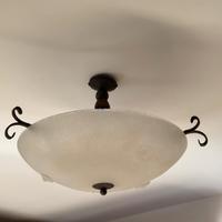 Lampadario in vetro di murano