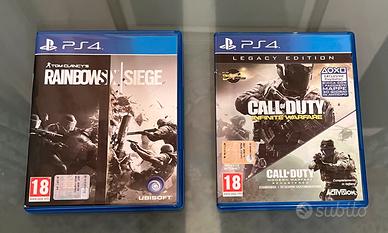 Lotto 2 giochi PS4