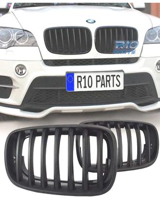 GRIGLIA BMW X5 E70 X6 E71 07-14 COLORE NERO OPACO