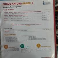 libro di scienze Focus Natura scuole medie