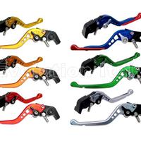 Coppia di Leve Freno Frizione Regolabili per Moto