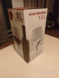 Decanter vino Balvi XL 1.5L con scatola