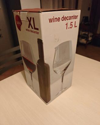 Decanter vino Balvi XL 1.5L con scatola