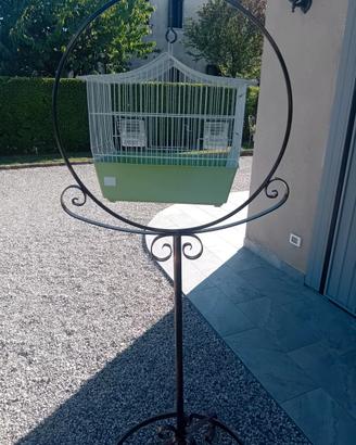 Porta gabbia per  uccelli 