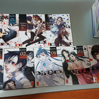 Manga Blood Asuka ,Jackals Shinya, Hero Kim ecc