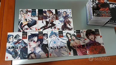 Manga Blood Asuka ,Jackals Shinya, Hero Kim ecc