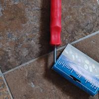 Rullo tampone per applicazione finiture decorative