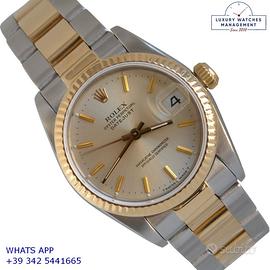 ROLEX Datejust 68273 Medium 31MM Soleil Silver