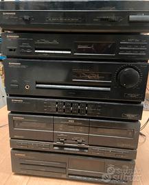 Impianto Hi-Fi Pioneer vintage ricambi