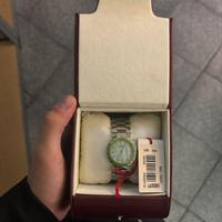 Orologio laurens verde mai utilizzato
