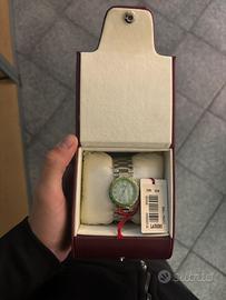 Orologio laurens verde mai utilizzato