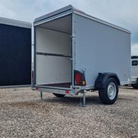 Carrello rimorchio auto furgonato pat B