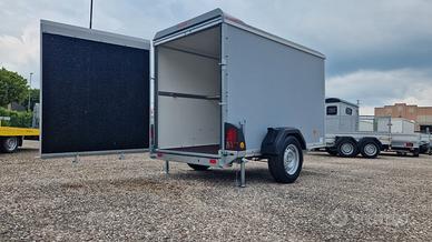 Carrello rimorchio auto furgonato pat B