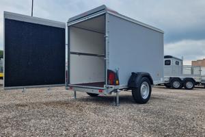 Carrello rimorchio auto furgonato pat B