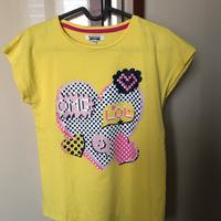 T-shirt bambina gialla Piazza Italia