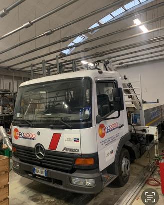 Mercedes Atego 815 con Gru Bonfiglioli e Cestello