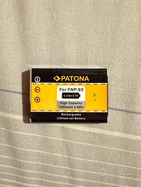 Batteria Patona FNP-95 Fujifilm X100 e X100S