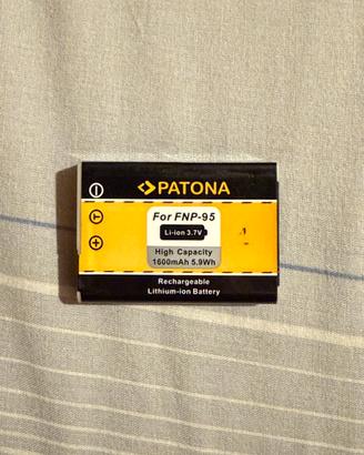 Batteria Patona FNP-95 Fujifilm X100 e X100S