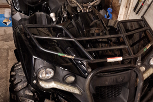 Scambyo quad adly 600 conquest 4x4 2013 4.100km