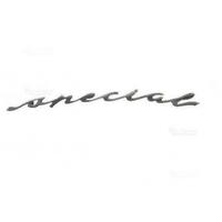 Emblema Targhetta auto Special cromata
