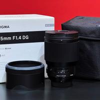 Sigma Art 85 f1.4 DG per Nikon (F-Mount)