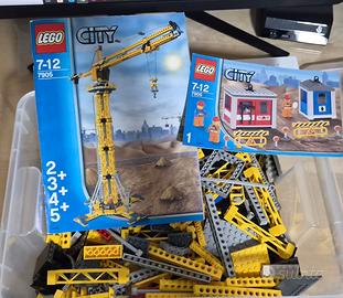 LEGO City 7905 Gru a Torre + 7905-1 casetta operai